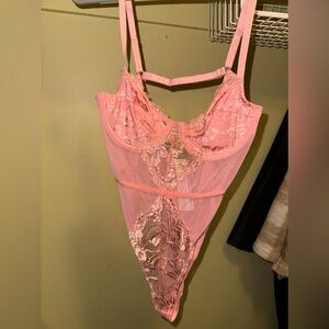 Pink Lace Sexy Lingerie (Never Worn!)